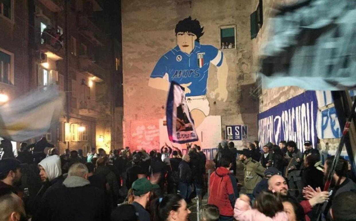 Casa Macina Napoli Nápoles Exterior foto